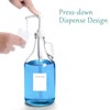 VEGEVIGI Glass Laundry Detergent Dispenser with Pump, 64OZ Liquid Laundry