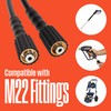 Westinghouse 50 ft PVC Pressure Washer Hose - 3400 Max