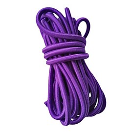 Inzopo 5mm x 5 Meters Strong Elastic Bungee Rope Shock Cord Tie Down DIY Accessories Purple, 5mm x 5m