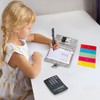 Binder Notebook A6 PU Leather Loose Leaf Notebook with 12