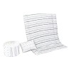 BabyBaby Set Edredón Para Cuna Cama Corral Plata Md