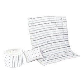 BabyBaby Set Edredón Para Cuna Cama Corral Plata Md