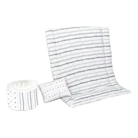 BabyBaby Set Edredón Para Cuna Cama Corral Plata Md