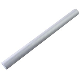 TEN-HIGH Round Aluminium Bar, 6061 T6 Metal Solid Aluminium Bar, Silver-Coloured Anodised High Conductivity, Good Hardness and High Strength, Diameter 30 mm, Length 200 mm, Pack of 1