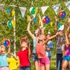 Coopay 30 Pack Mini Beach Balls, 6 Inch Small Inflatable