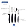Tramontina Ipanema Cutlery Set for 6 People, 30 Pieces, Stainless