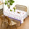 Lide Road 2 Pcs Patriotic Party Tablecloth, 4th of July