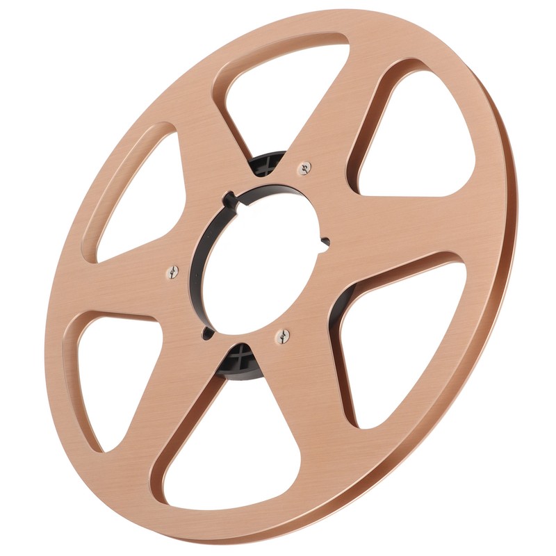 1/4 10 Inch Empty Tape Reel Aluminum Alloy Reel Tape