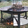 SAFE TECH Fire Pit Mat for Decking, 24″/60cm BBQ Fireproof