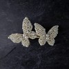 Campanula 327 Pearl Butterfly Barrette, Small, 1 Piece, Storage Bag