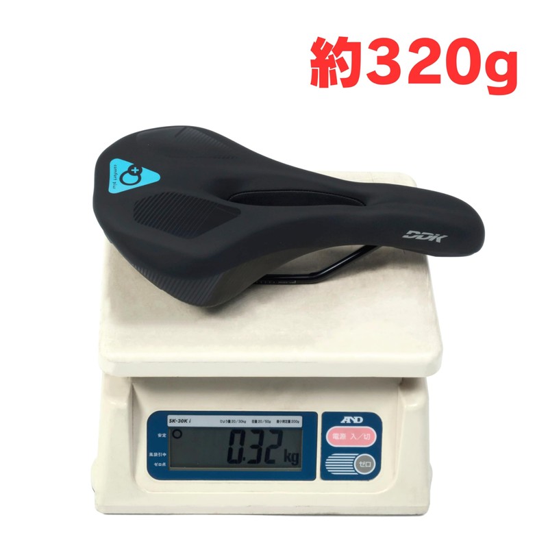 iWA DD3163MF Hybrid Saddle Comfort Plus Bicycle Perforated Saddle Painless