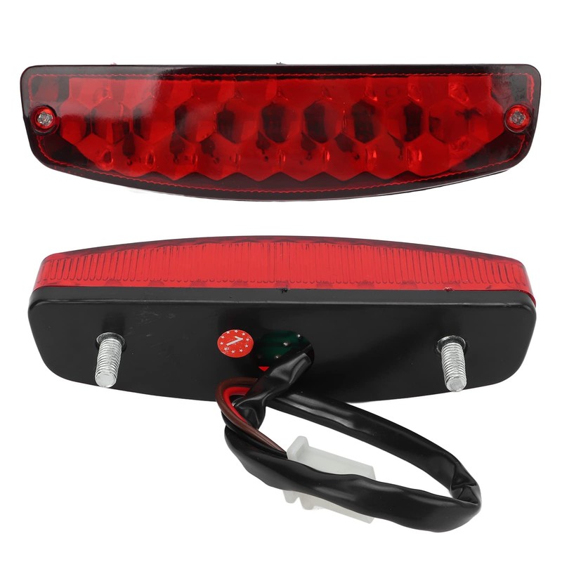 LED Tail Brake Light, ATV Rear Brake Light 3PIN Waterproof