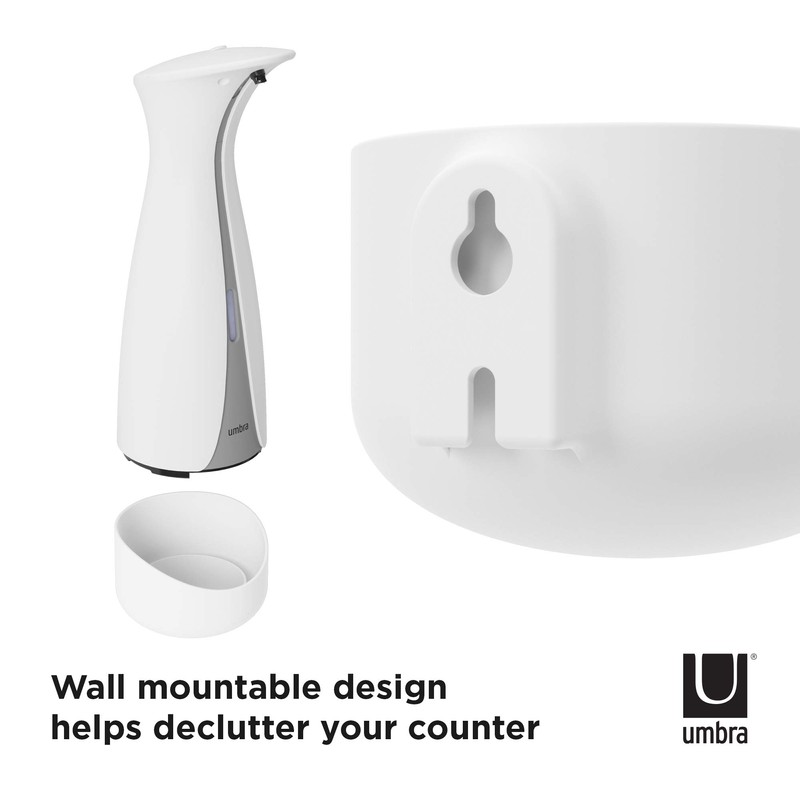Umbra OTTO 21016793910 Auto Soap Dispenser, Wall Mounted, Automatic Sensor