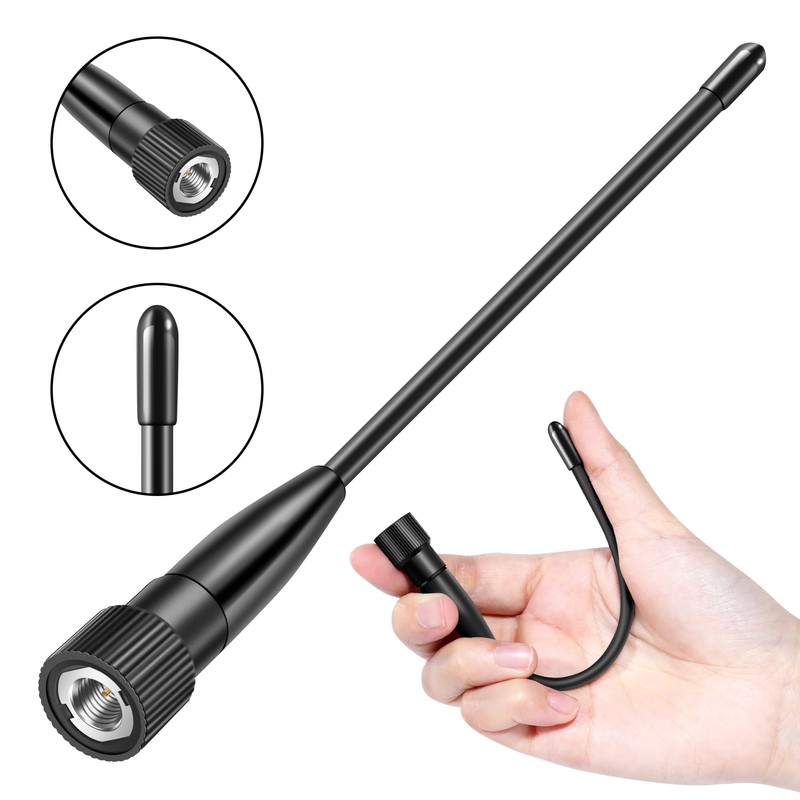 Meshtastic High Gain 915MHz LoRa Whip Antenna, 17cm 10dBi Long