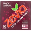 Zevia, Soda Black Cherry, 12 Fl Oz, 10 Pack