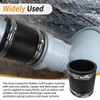 1 1/4 Inch Dust Control Flex Cuff,with Stainless Steel Hose
