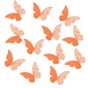 Pengcen 12 Pcs 3D Butterfly Wall Stickers,DIY Wall Decor,Removable Paper