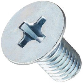 TRUSCO(トラスコ) 皿頭小ネジ ユニクロ 全ネジ M10×20 15本入 B02-1020