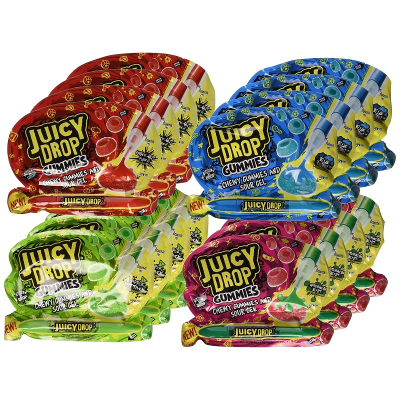 Juicy Drop Gummies Candy, Sweet Gummies & Sour Gel Pen