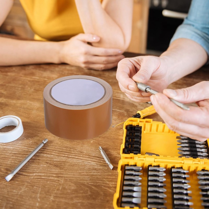 SUPVOX Waterproof Single-Sided Strong Adhesive Cloth Duct Tape 51.18Ft X