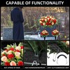 QSBOFOST Artificial Cemetery Flowers for Grave,Headstone Flower Saddle for Tombstone