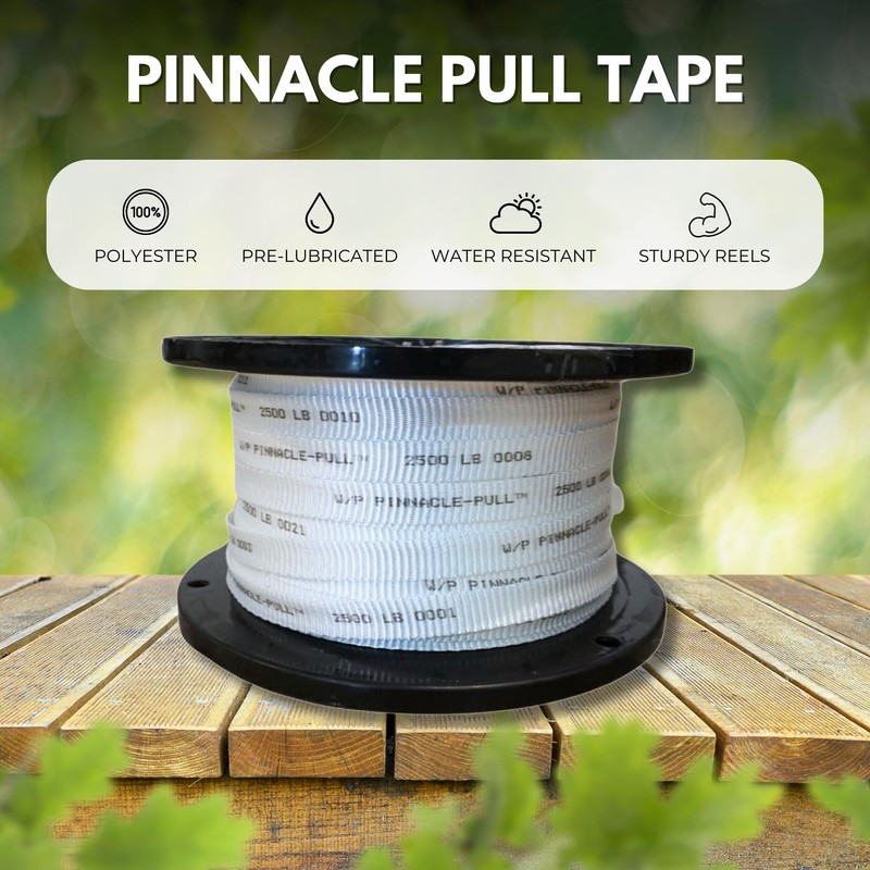 Pinnacle-Pull Measuring Pull Tape 5/8" x 1000' – 1800 lb