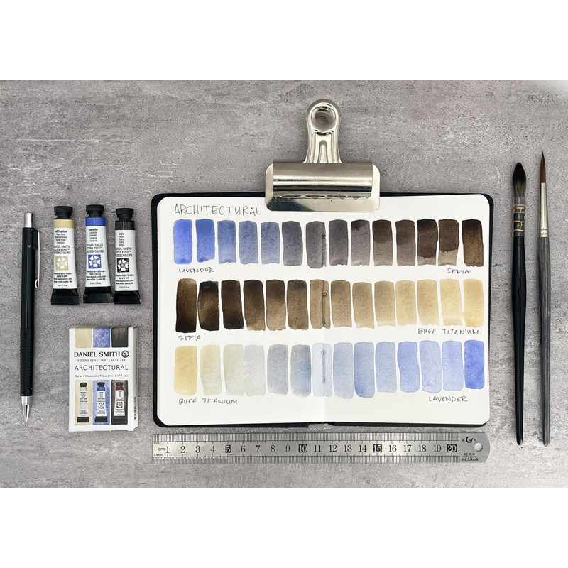 Daniel Smith Triad Watercolor Set, Architectual 5ml tubes
