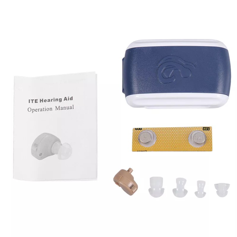 JahyShow 1/2PCS Small In Ear Invisible Best Sound Amplifier Adjustable