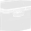 SHOWERORO 2pcs Desktop Storage Box Set Versatile Plastic Organizer for
