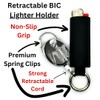 Retractable Lighter Holder for BIC Lighters | Retractable Leash Case
