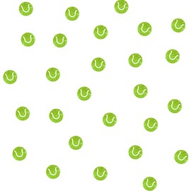 120 Tennis Confetti, Green Glitter Tennis Table Confetti, Tennis Birthday Paper Confetti for Kids, Tennis Cut Out for Sport Theme Baby Shower Party Table Decoration