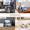 2 Pack Tissue Box Cover Holder, Beautiful Dolphin Jumping Sea