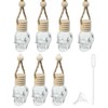 bylikeho 7PCS Car Diffuser Bottle,Automotive Use Car Diffuser Car Hanging