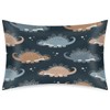 Cute Dinosaur Decoration Satin Pillowcases for Hair and Skin Soft