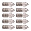 10pcs Stainless Steel High Flow Nozzle Kit High Temperature 0.4mm
