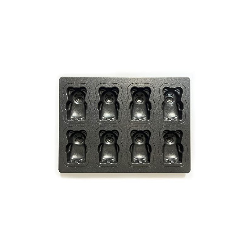 Matsunaga Seisakusho MB Teflon Treated Kumagoro 8 Piece Black