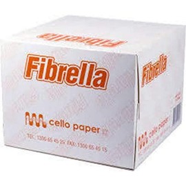 Fibrella Cello Paper Facial Wipes 75 Pieces