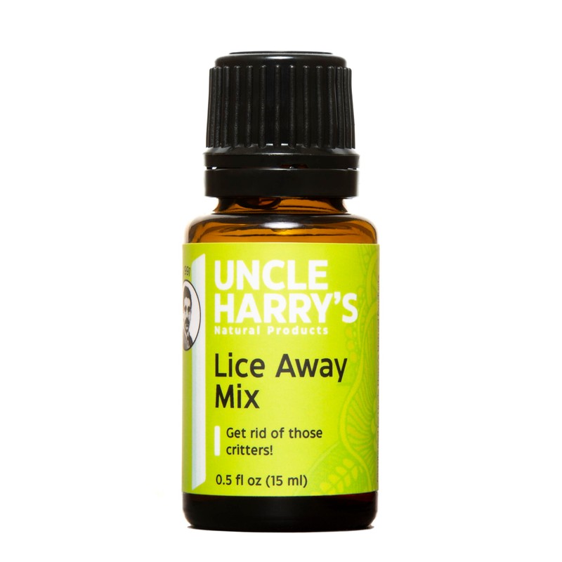 Uncle Harry's Natural Products Lice Away Mix Aromatherapy Synergy Blend,