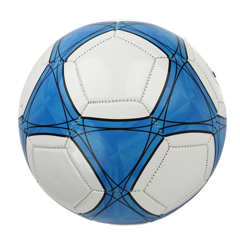 Soccer Ball Blue and White Color Thicked Size 5 Children