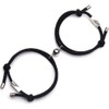 YooAi Couple Magnetic Bracelets Set Mutual Attraction Braided Rope Bracelet