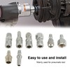 8pcs BSP 1/2" Air Hose Coupler Pneumatic Plug, Socket Air