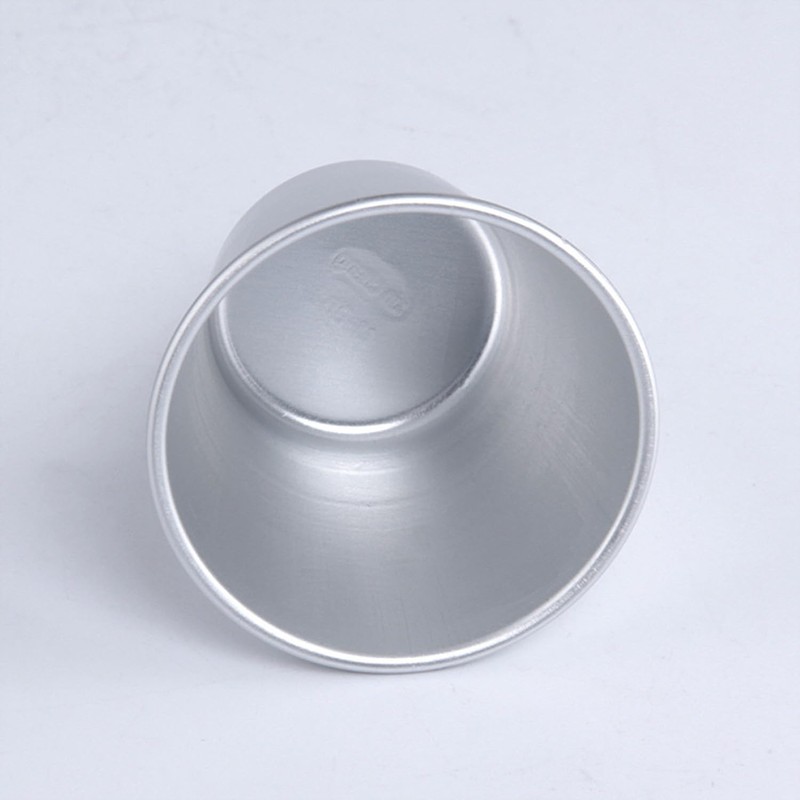 Ragyzity 6pcs Pudding Moulds, Aluminum Muffin Tin Dariole Moulds Egg