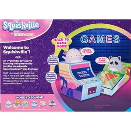 Squishville SQM0322 Arcade Adventure Set Set-2-Inch Plush and Accessories-Toys for Kids, Multi