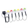 6PCS Solar Mushroom String Lights IP65 Waterproof LED Outdoor Mushroom