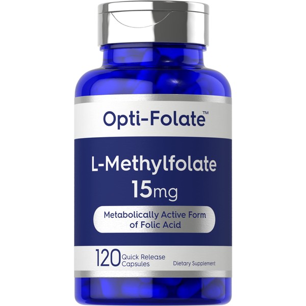 Carlyle L Methylfolate 15mg | 120 Capsules | Value Size