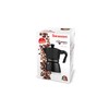 Barazzoni The Deluxe Espresso Cooker 3 Cups, Aluminium, Black, 8.6