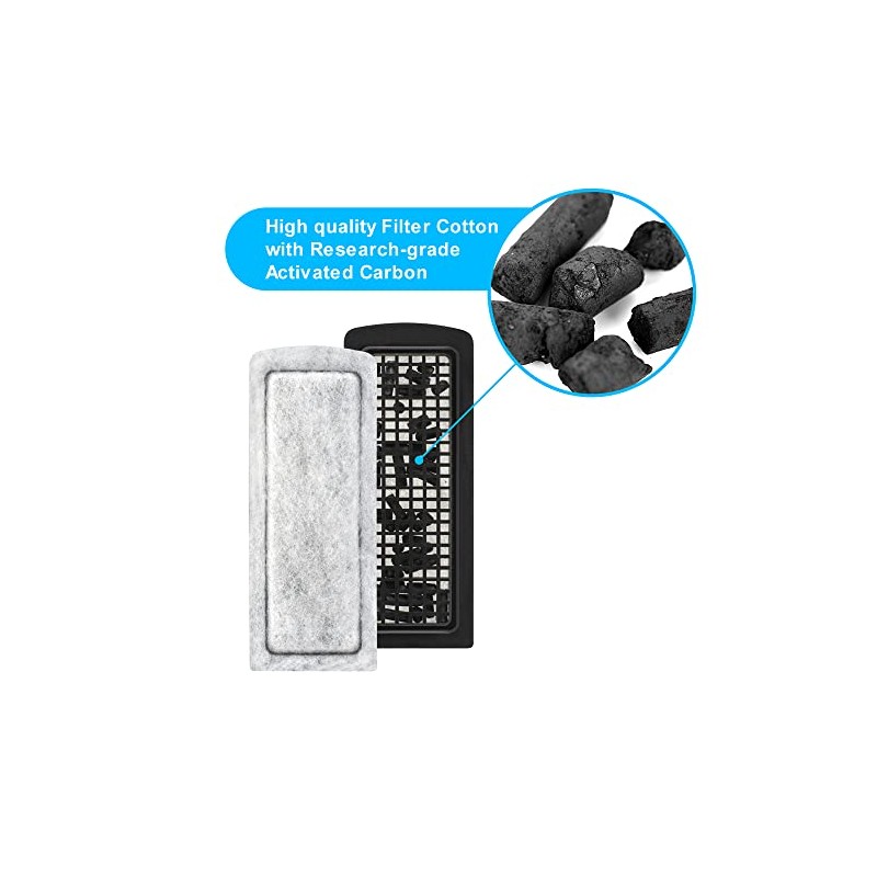 DaToo Aquarium Filter Cartridge Replacement Fish Tank Filter Cartridge for