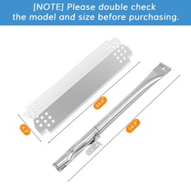 Grill Replacement for Nexgrill 4 Burner - Grill Parts for 720-0830H, 720-0830D, 720-0783E, 720-0830A Gas Grill, Grill Burner, Heat Plates Ignitors Kit,4 Packs