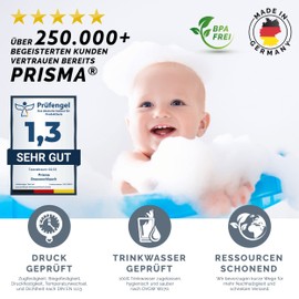 PRISMA Shower Hose 160 cm Black with Double Twist Protection Made in Germany Extremely Flexible, Twist-Proof, with Kink Protection, Shower Hose with Swivel in Black