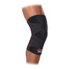 McDavid Black Cross Compression Knee Brace L